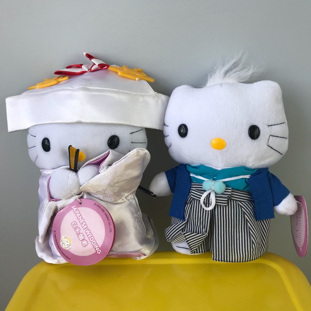 Hello Kitty & Daniel Japanese wedding Rare